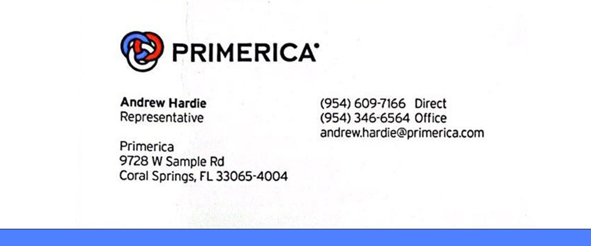 Primerica Andrew Hardie